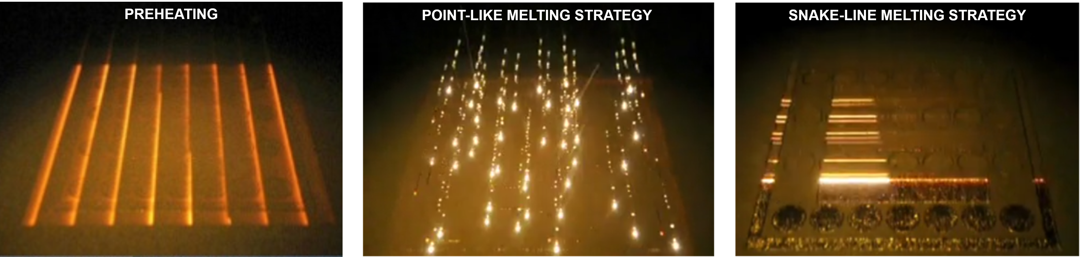 Melting strategies