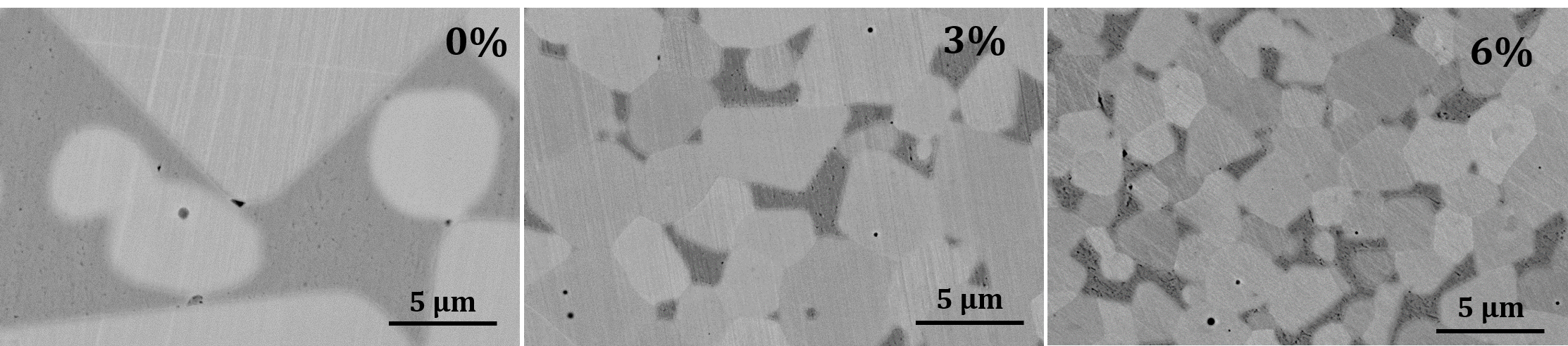 Effect of the addition of MC secondary carbides on grain growth in NbC-MC-Ni cemented carbides sintered at 1450°C. M. Labonne PhD. thesis (2017-2020)